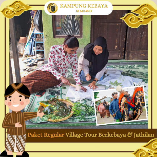 Paket Reguler Village Tour Berkebaya & Jathilan - Kampung Kebaya Kembang